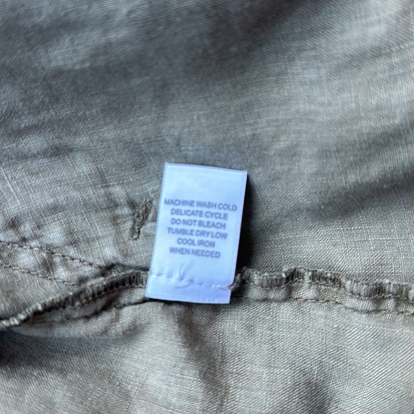 Michael Stars Linen Shirt Dress - Picture 5 of 5